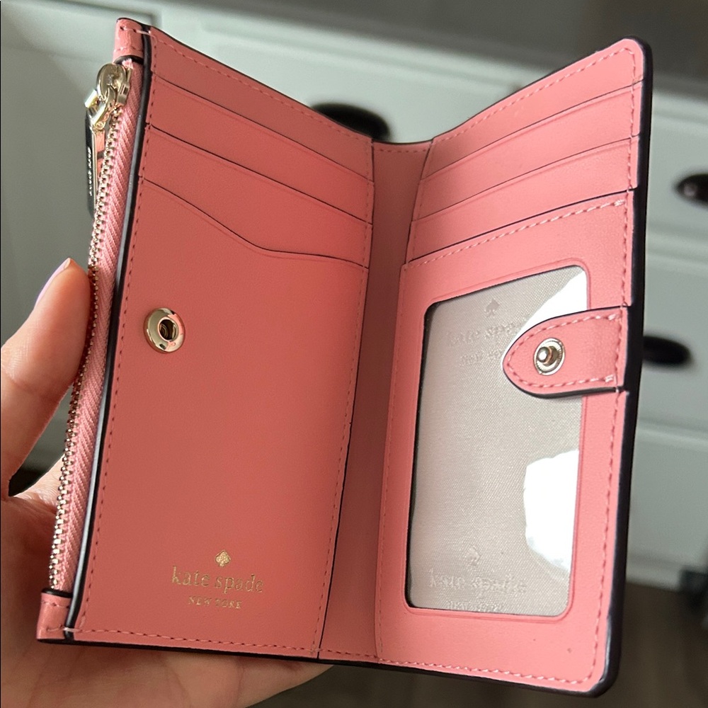 Kate Spade Coral Leather Wallet - Picture 5 of 6